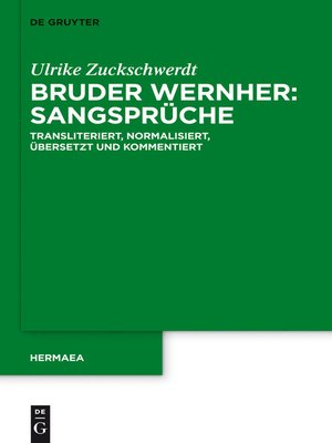 cover image of Bruder Wernher